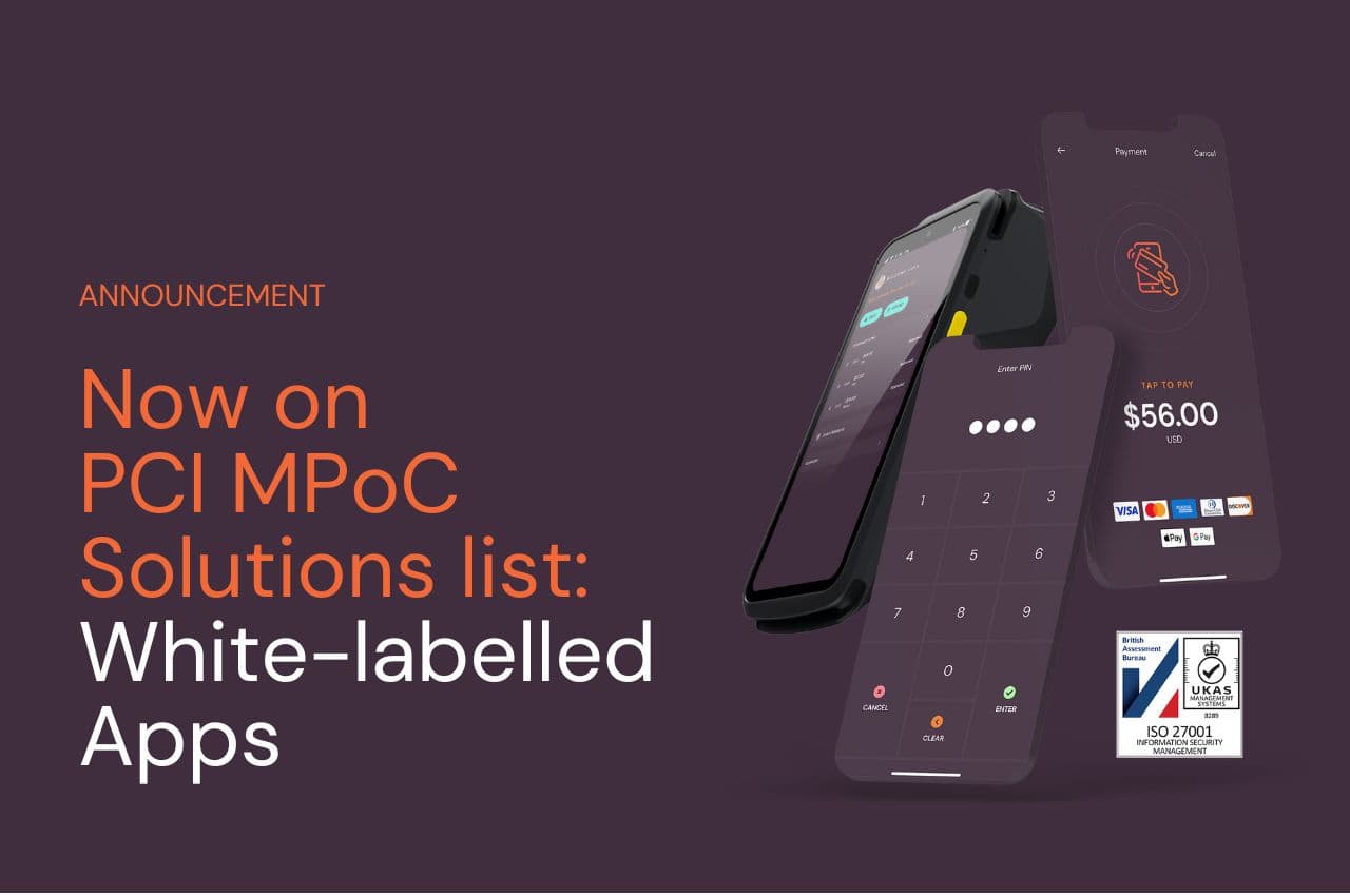 Mypinpad Achieves PCI MPoC Solution Listing for its White-Labelled SoftPOS Products